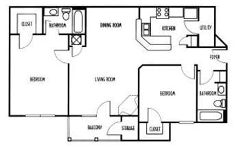 2BR/2BA - B1