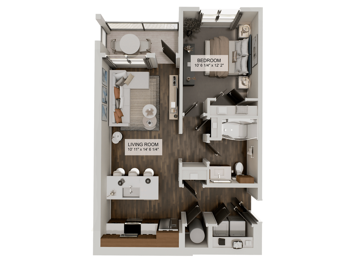 Floor Plan - The Halo (A1)