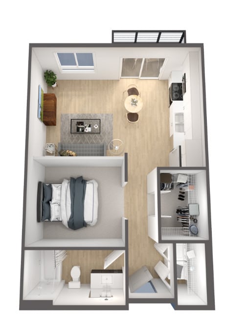 Floor Plan - Ashton (1B)