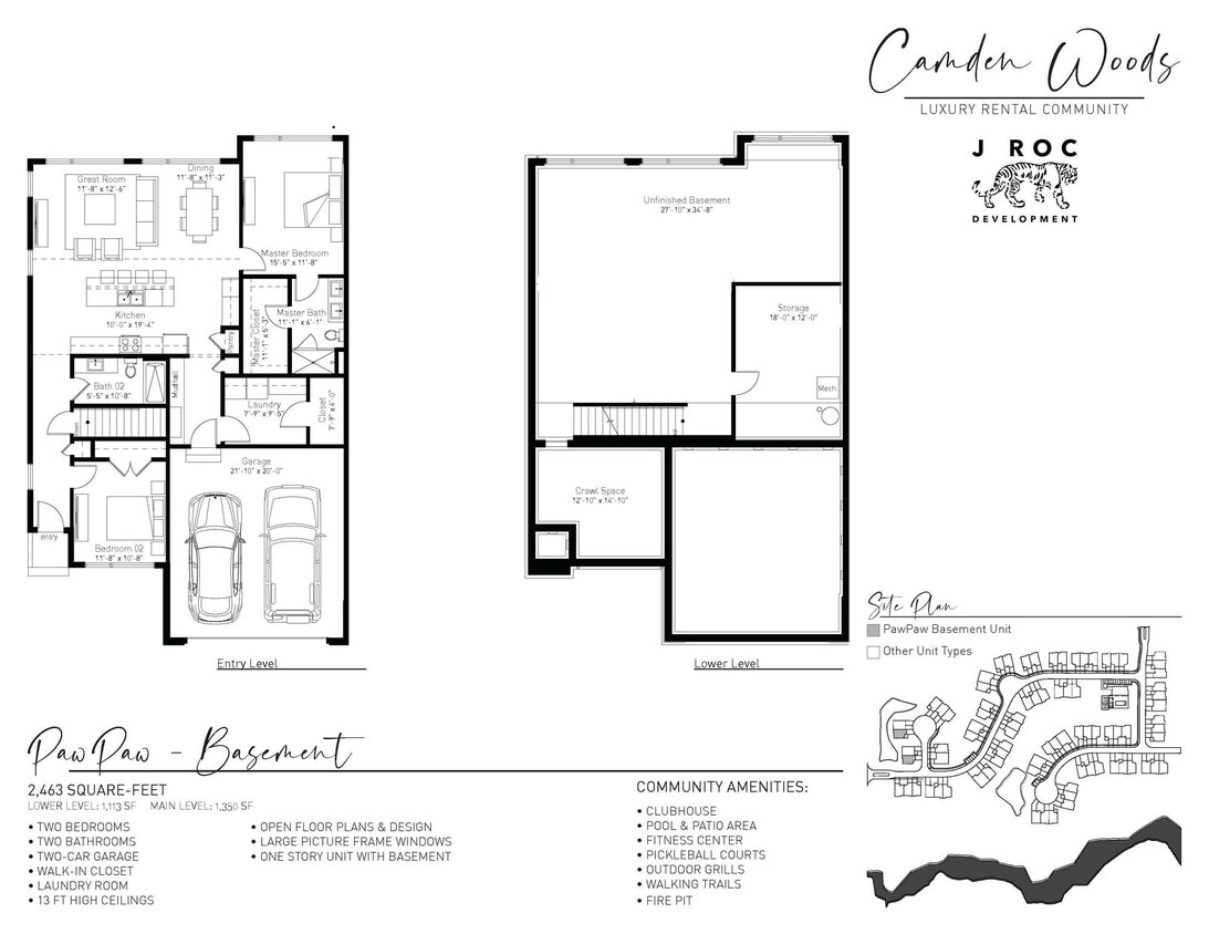 Floor Plan - PawPaw Basement