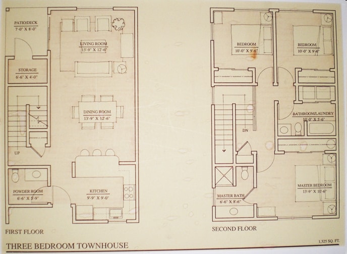 3BR/2.5BA - Three Bedroom Townhouse