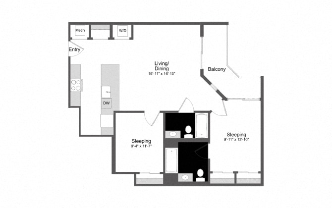 Floor Plan - E-JR