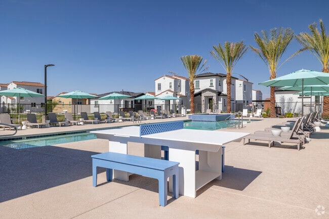 Poolside Game Area - Bungalows on Cottonwood