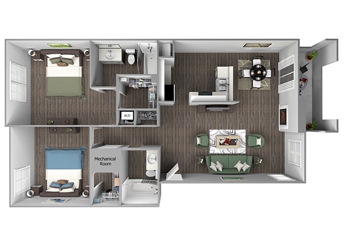 Floor Plan - B4 (Shasta)