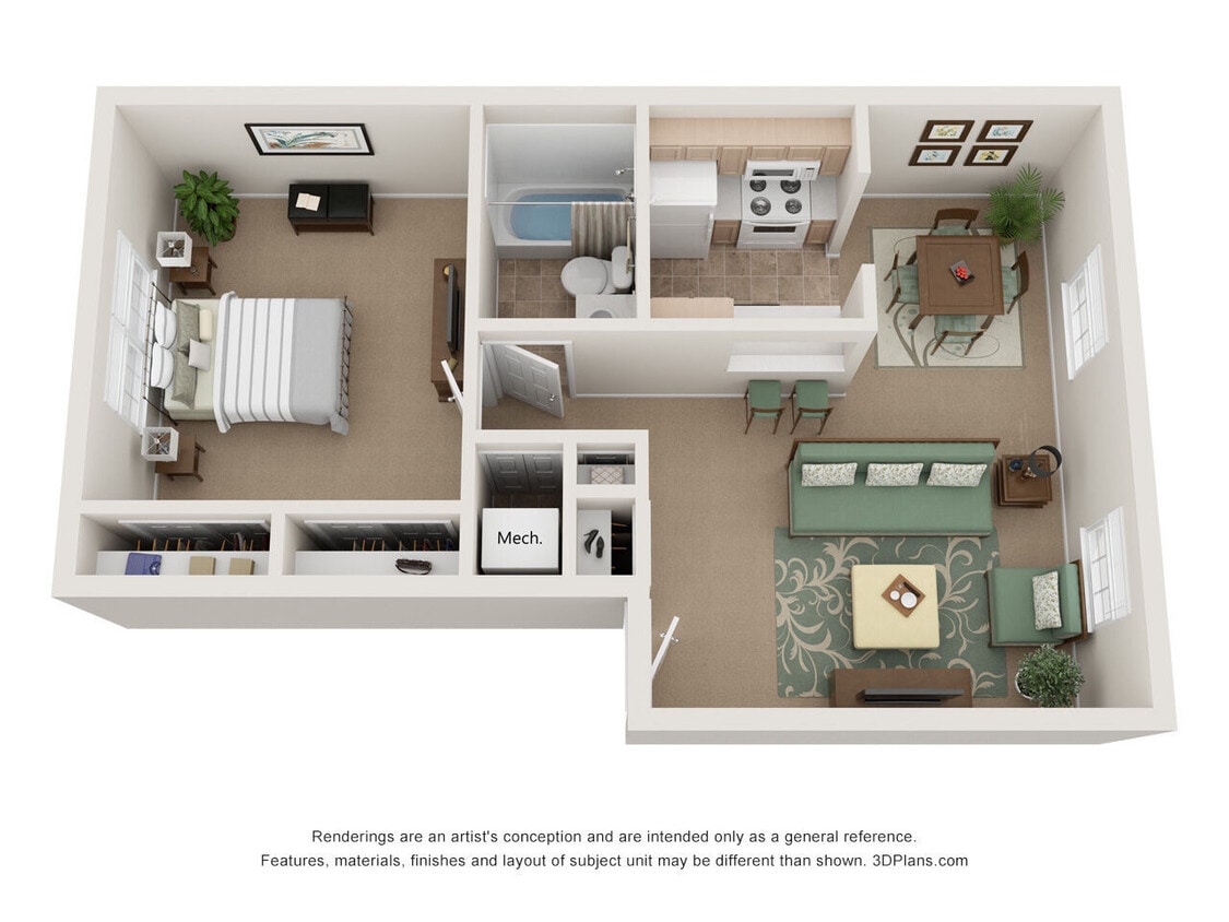 Floor Plan - The Gosport