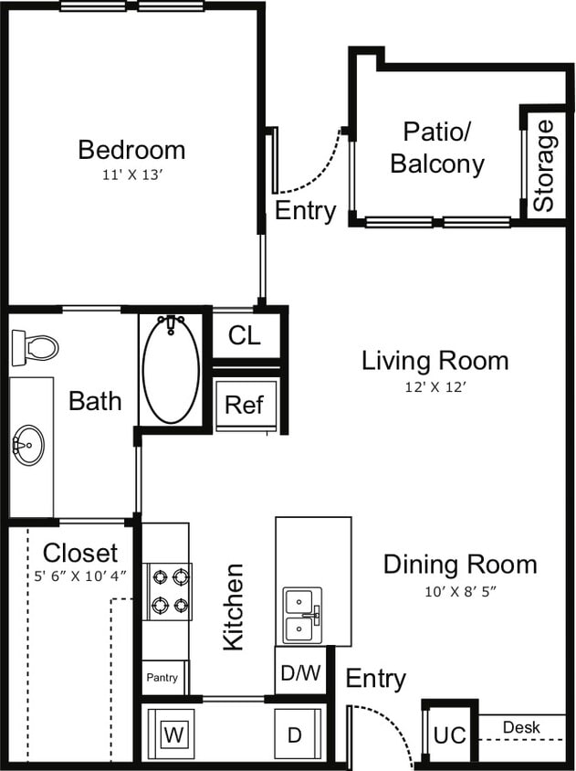 Floor Plan - Astoria