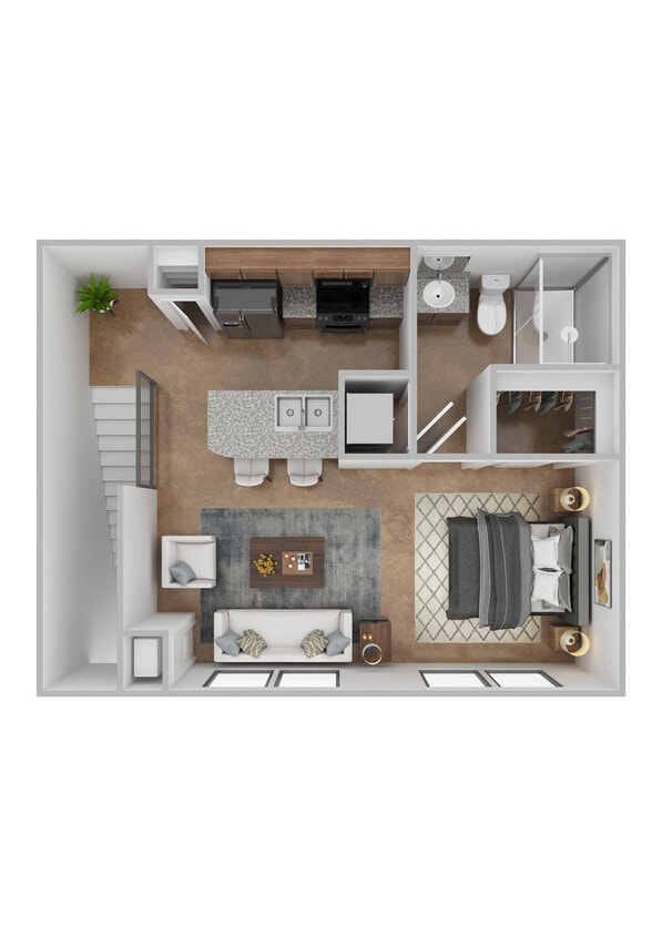 Floor Plan - Studio