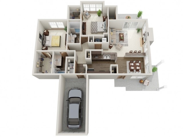 Dahlia | Manchester Oaks | Apartments in Franklin, WI - Dahlia