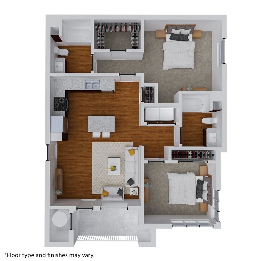 Floor Plan - Residence 8 Luxury