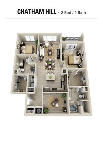 Floor Plan - Chatham Hill