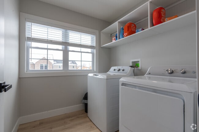 3BR, 2.5BA - 1,460SF - Laundry - Ridge Pointe Duplexes