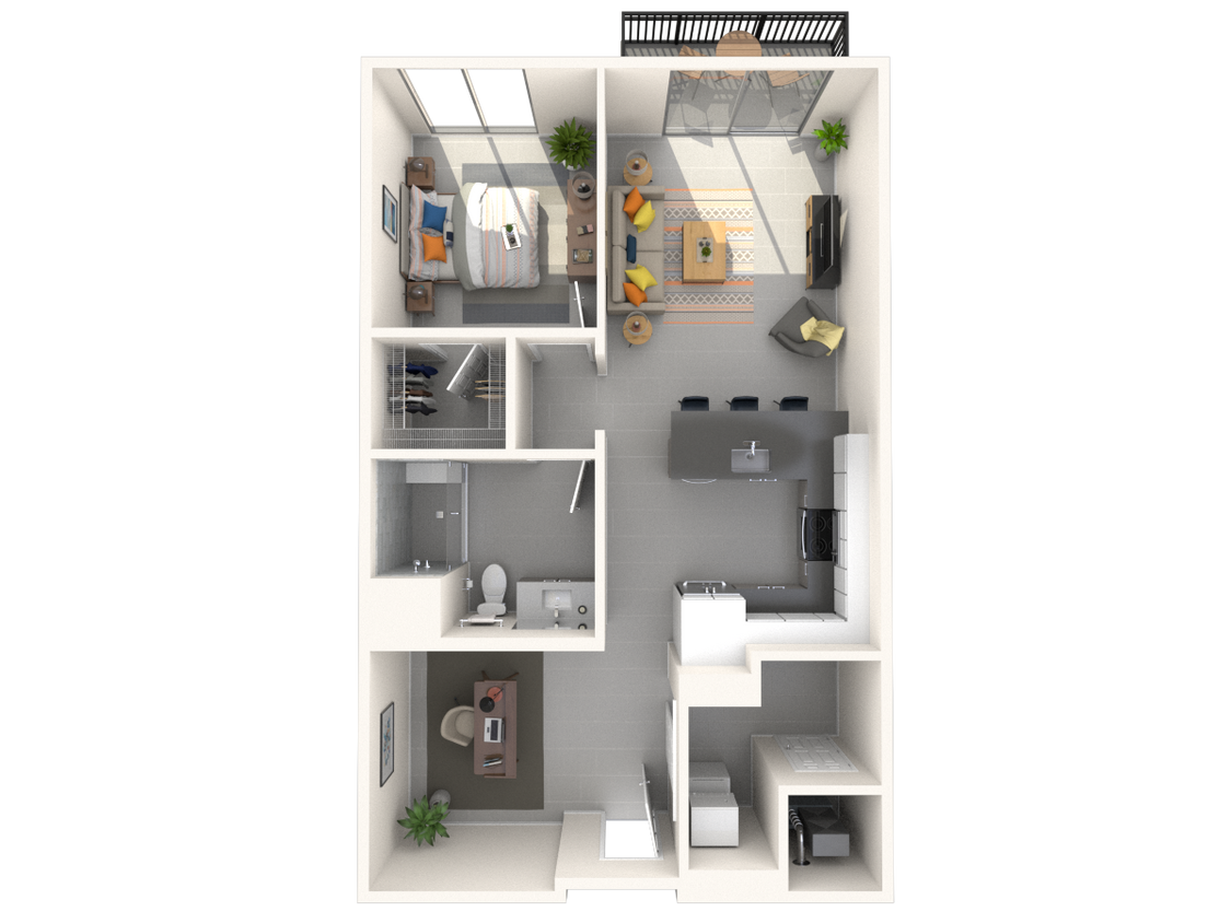 Floor Plan - AS5 - South Residence