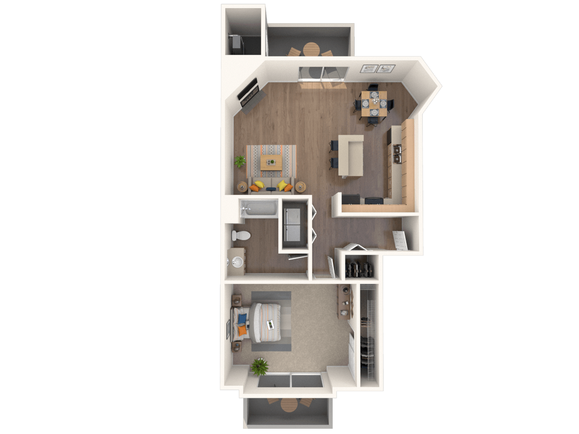 Floor Plan - The Dune Renovated