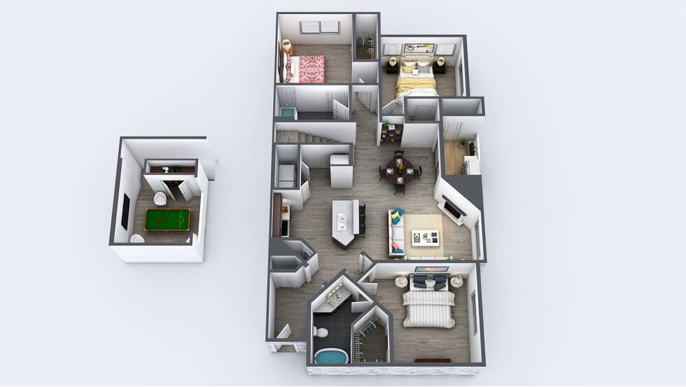 Floor Plan - The Hawthorne