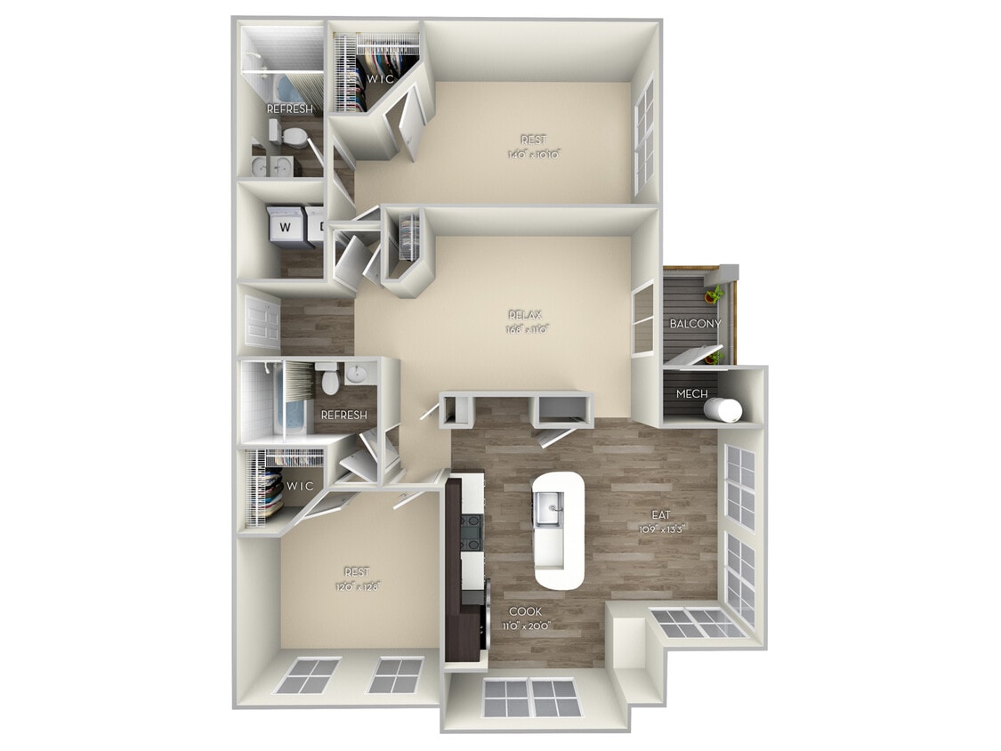 Floor Plan - The Chestnut