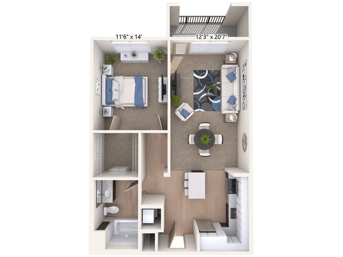 Floor Plan - A6-D-Two
