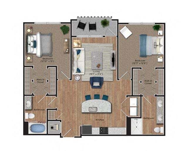 Floor Plan - 2C