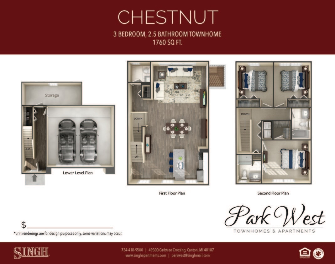 Floor Plan - Chestnut