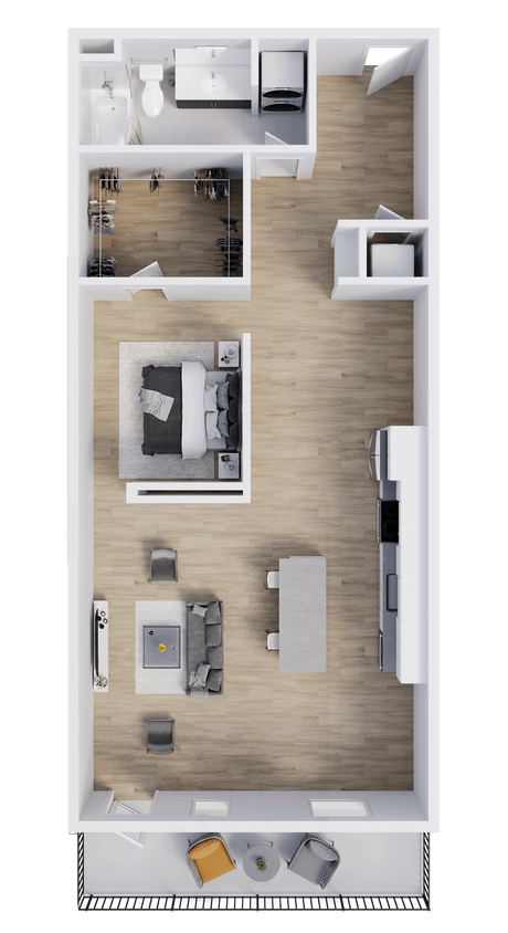 Floor Plan - Elevated Loft - Equator