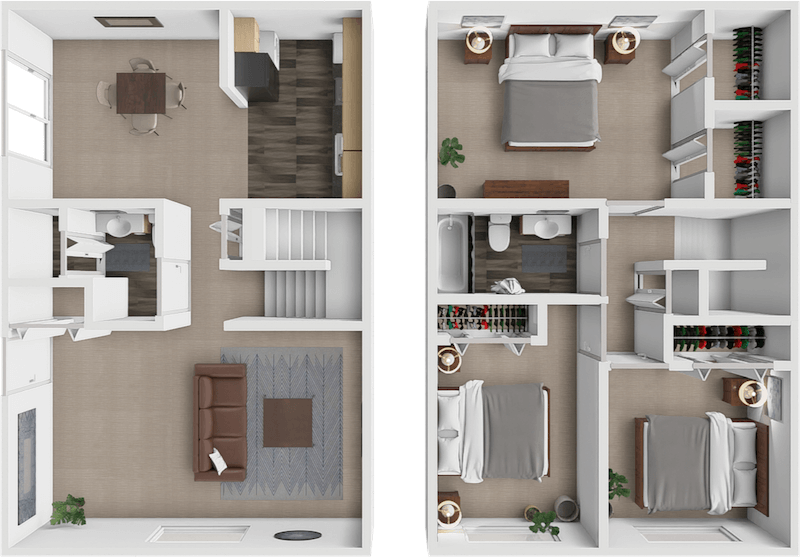 Floor Plan - THE AUBURN