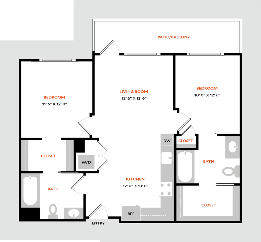 Floor Plan - Plan 2B