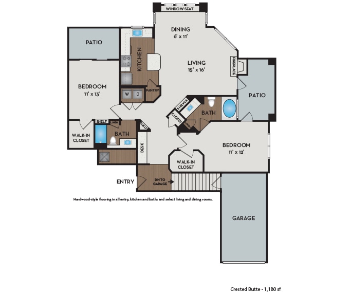 Floor Plan - Crested Butte