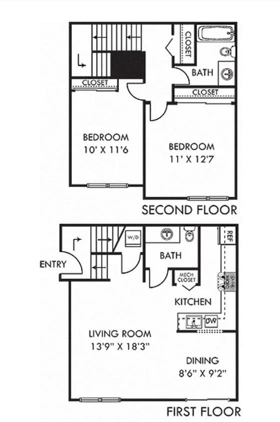 Floor Plan - You Bring the Couch — We’ll Keep It Simple.