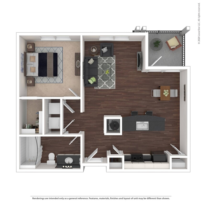 Floor Plan - 1E