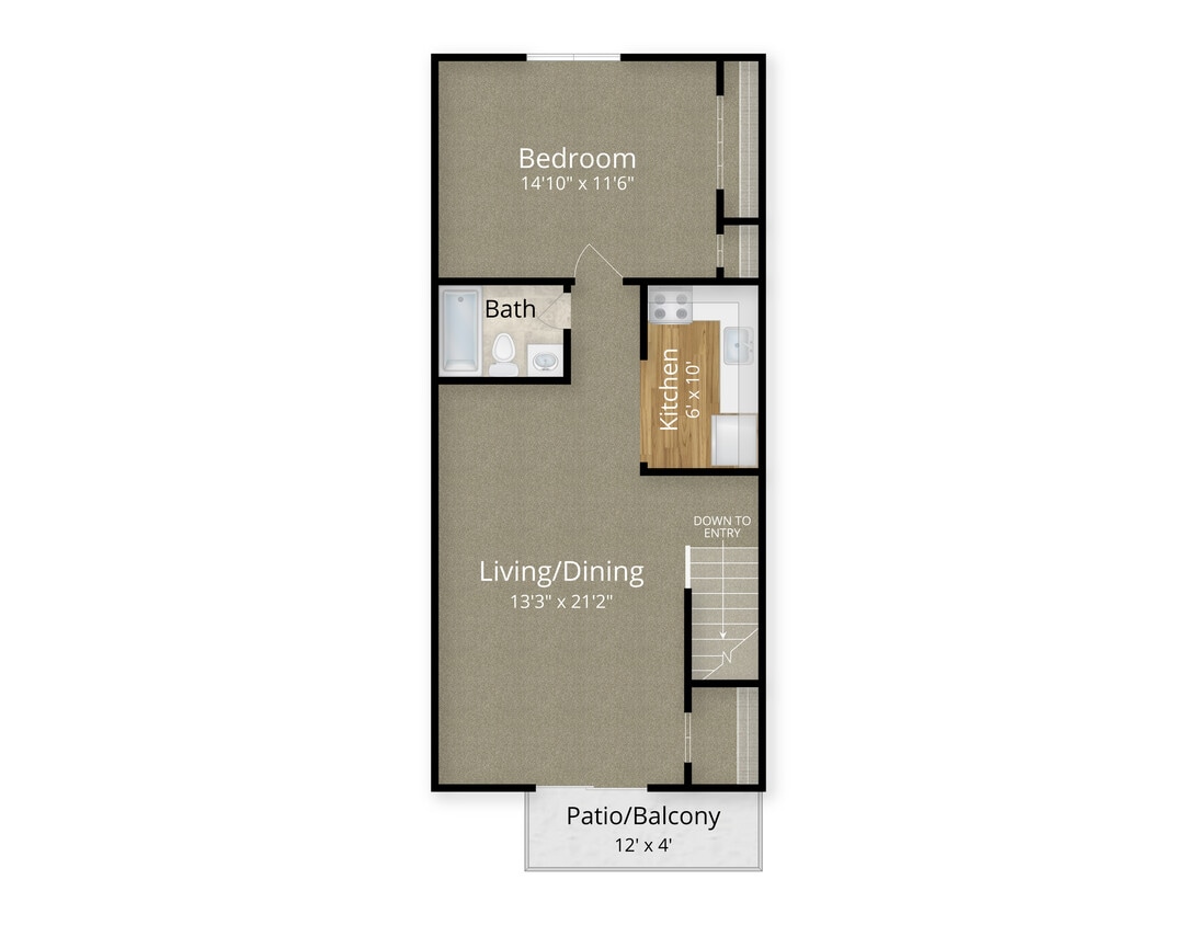 Sea Aire One Bedroom - 1 Bed x 1 Bath