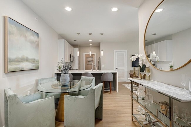 Entrance to Apt dining/ flex - Clear Creek Springdale Apartments