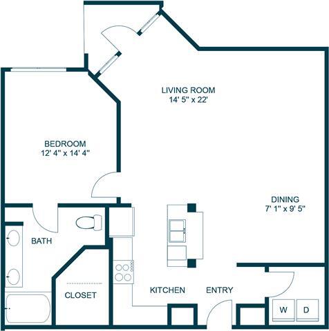 Floor Plan - A6 Renovated
