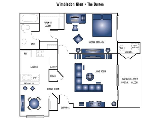 Floor Plan - The Burton