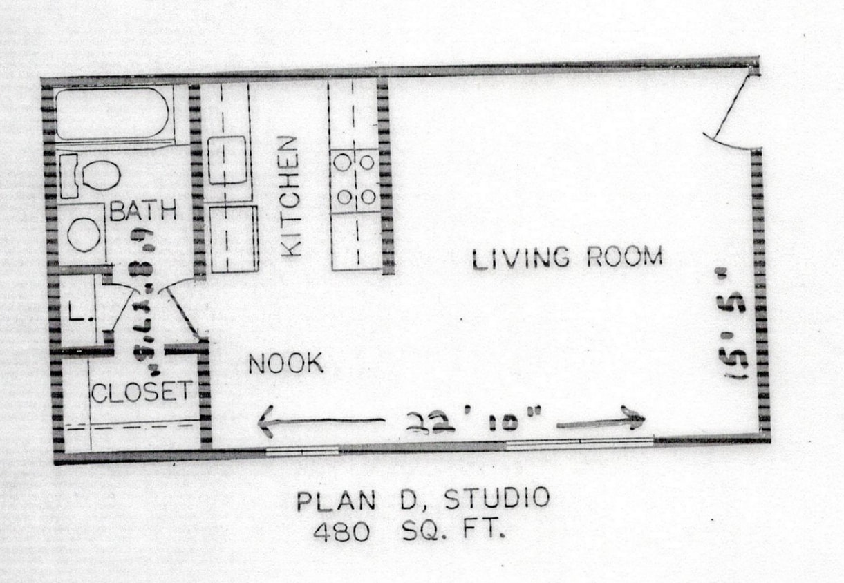 Floor Plan - Studio