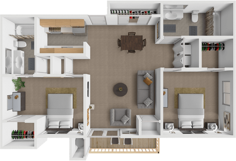 Floor Plan - Brunswick