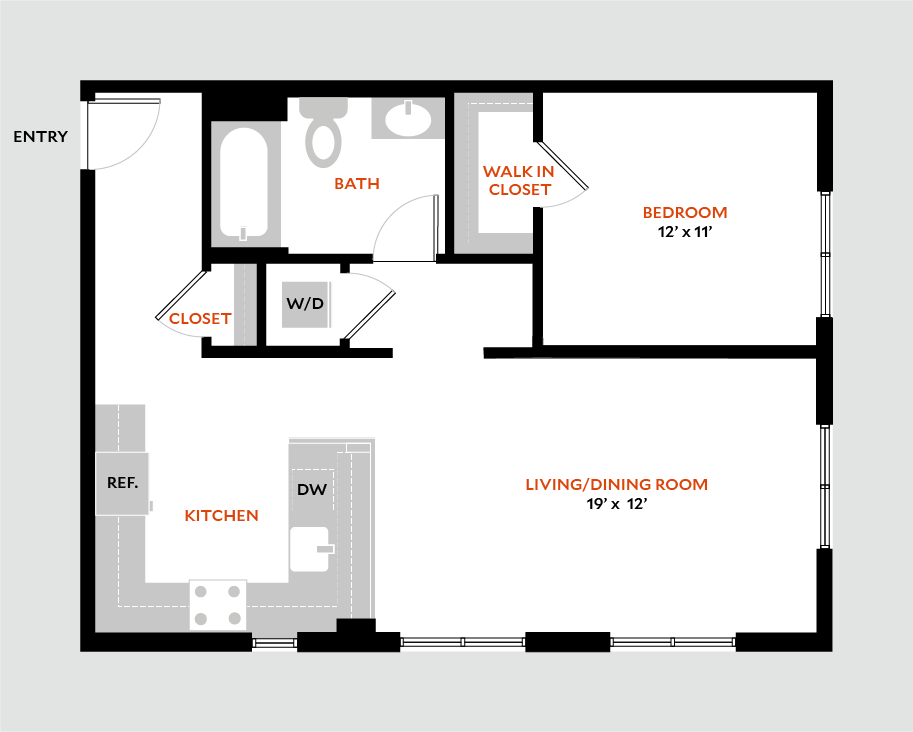 Floor Plan - Plan 1C
