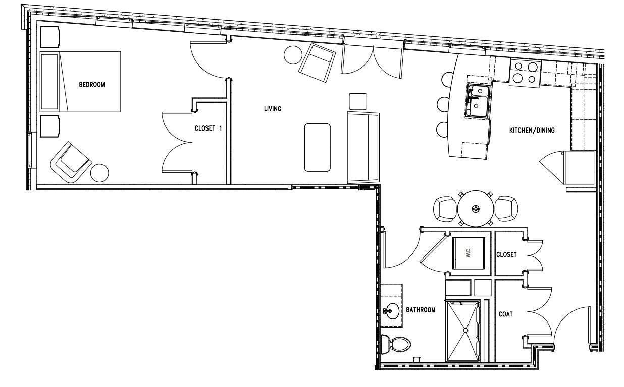 Floor Plan - Studio