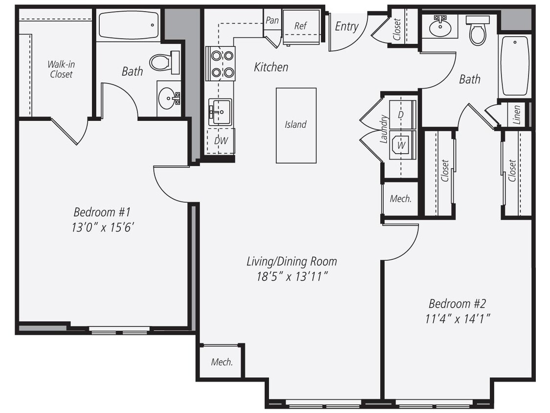 Floor Plan - B2-1090