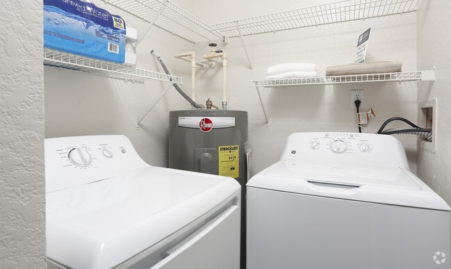 In Unit Laundry - Pine Harbour Apartments