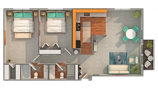 Floor Plan - Bennett