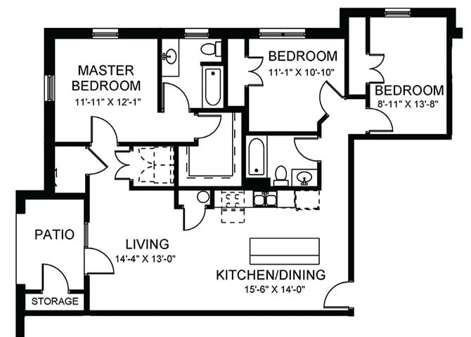 Floor Plan - The Lotus Bloom