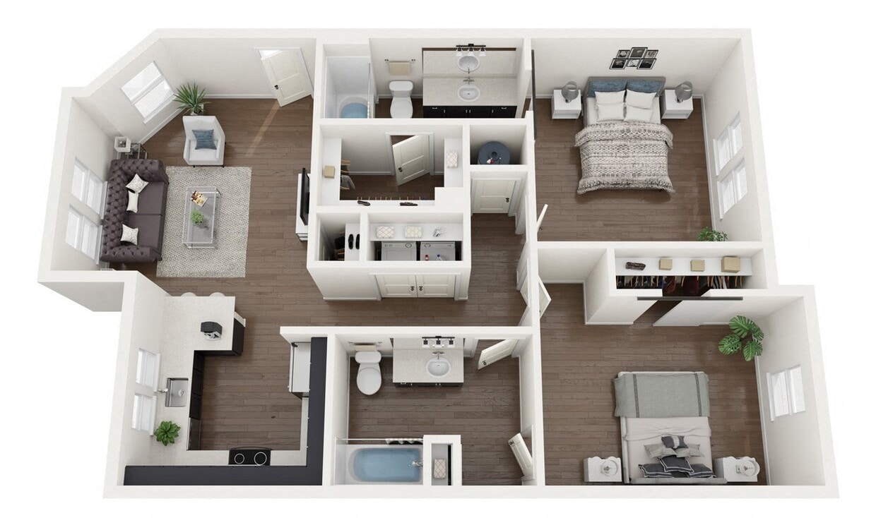 Floor Plan - 2D-B