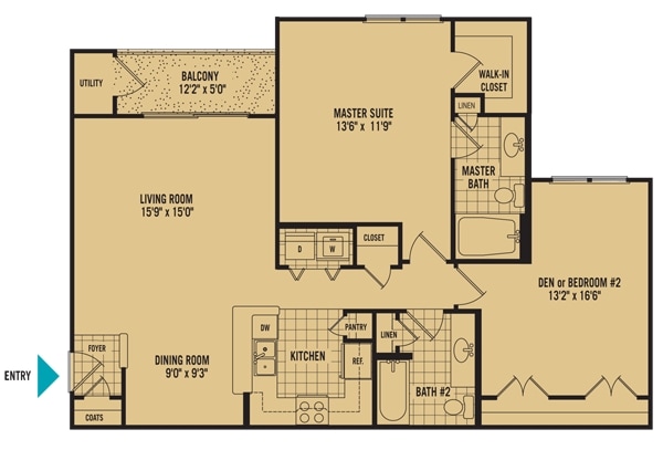 Hibiscus - Two Bedroom - Hibiscus