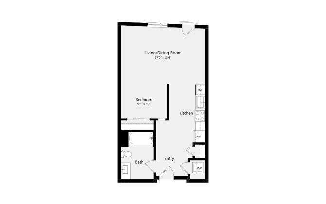 Floor Plan - Studio