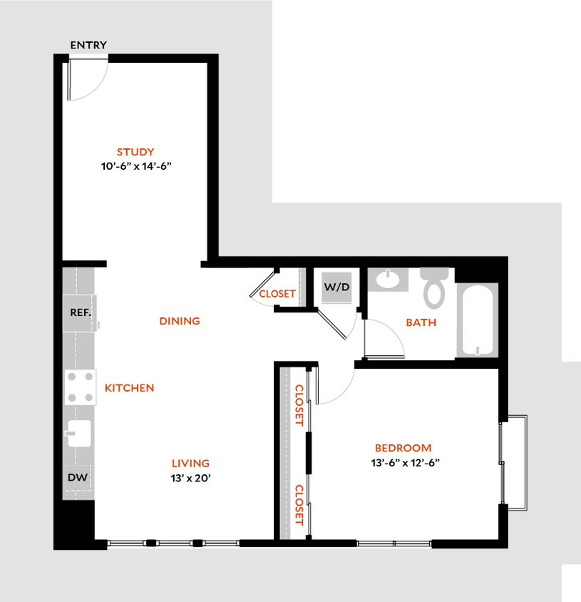 Floor Plan - Plan 1M