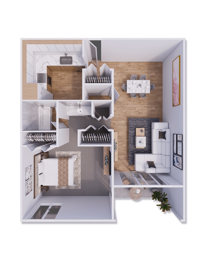 Floor Plan - West Mid A1