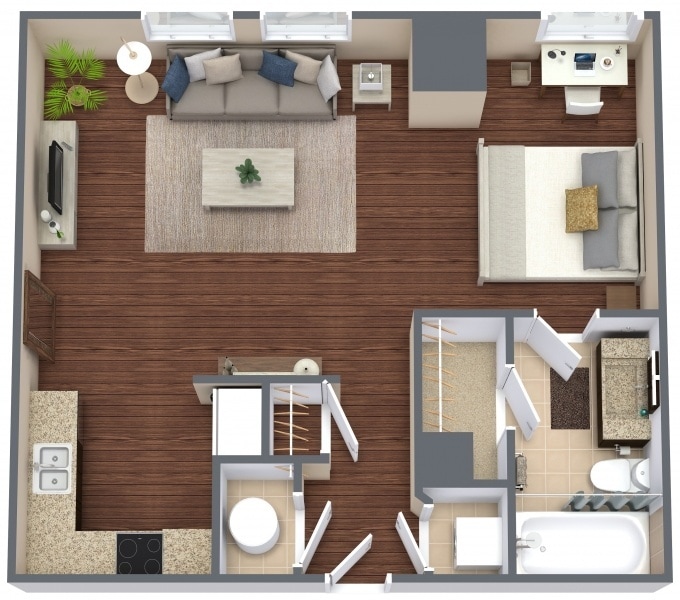 Floor Plan - Commuter 3
