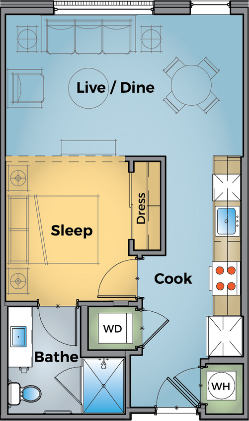 Floor Plan - Urban Flat - S10