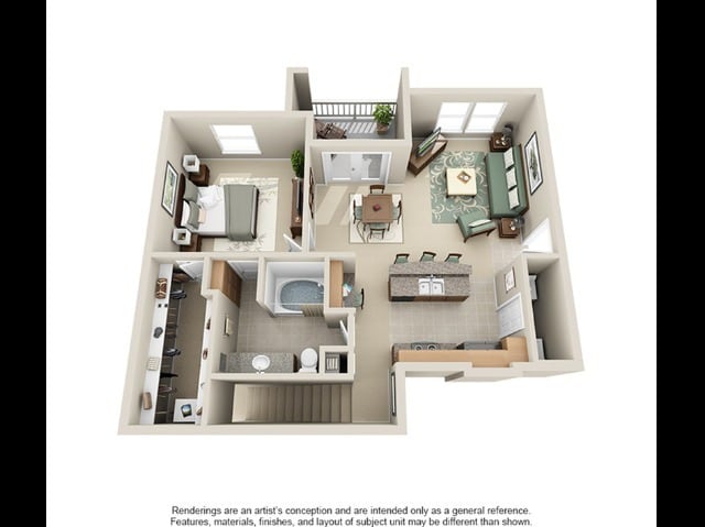 Durango 889 sqft - A3C
