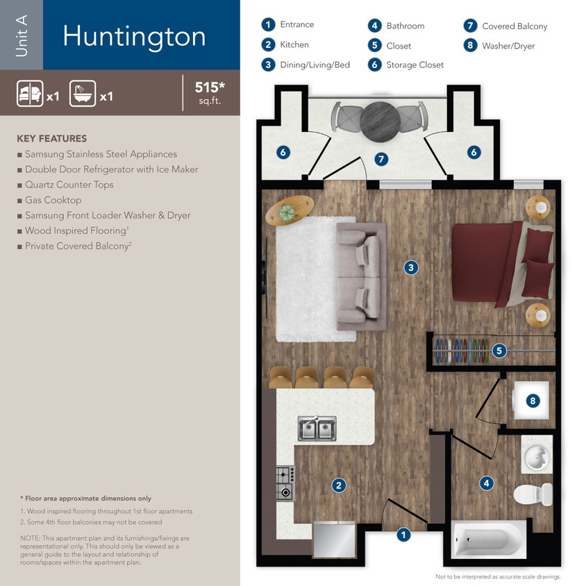 Floor Plan - Huntington