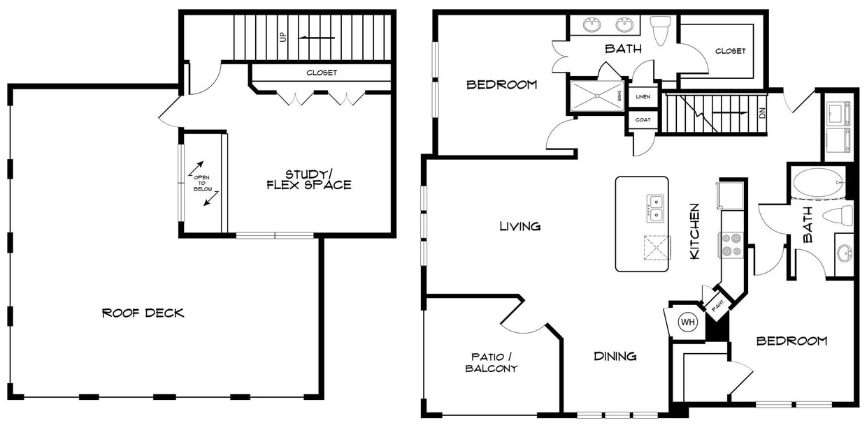 B5PHA floor plan Tower Bay Lofts - B5PHA